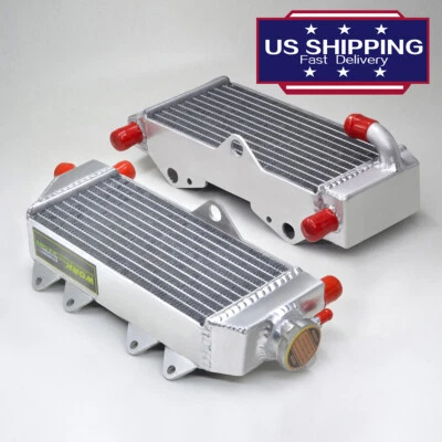 Radiadores de alto rendimiento de 2 tiempos para Yamaha YZ250 2002-2020 YZ250X YZ250G  Foto 1 de 4