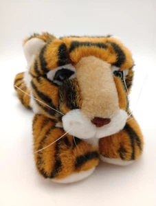 B.J. Toy Bengal Tiger Beanbag Plush Striped Stuffed Animal Jungle Cat - Picture 1 of 8