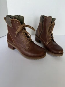 EL NATURALISTA LEATHER ANKLE BOOTS, SIZE EU 36, US 5.5 M, EXCELLENT & CLEAN!! - Picture 1 of 20