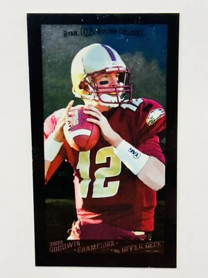 2009 GOODWIN CHAMPIONS MATT RYAN MAGICIAN MINI CARD #68 SN 3/8 EXTREMELY RARE! - Image 1 of 3