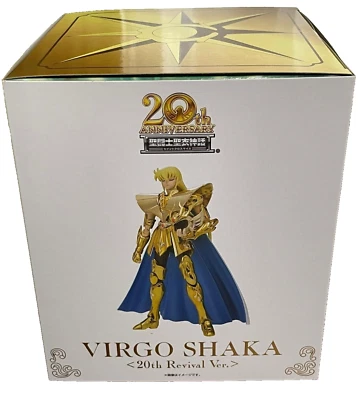 Saint Seiya Cloth Myth EX Virgo Shaka 20th Rev. Cavalieri dello Zodiaco Bandai - Immagine 1 di 4