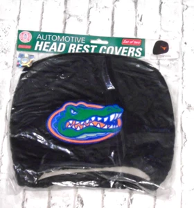 Florida Gators Embroidered Headrest Cover Pair [NEW] NCAA Seat Rest Fanmats - Picture 1 of 1