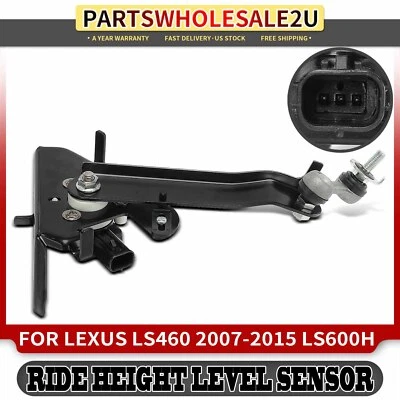 Sensor de nivel de altura de conducción del conductor trasero con 3 pines para Lexus LS460 2007-2015 LS600H Foto 1 de 4