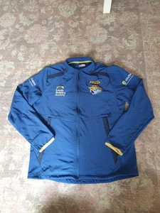 Leeds Rhinos Fleecejacke Rugby League ISC Trainingsjacke blau Größe XL - Bild 1 von 13