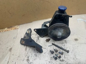 87-90 Jeep Wrangler YJ 4.2 L 6 Cyl Power Steering Pump Brackets Bracket OEM 4.2L - Picture 1 of 8