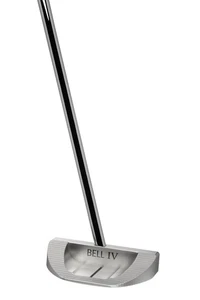 Bell IV No-Offset Mallet 390 CNC Milled Long Golf Putter 37" Winn Jumbo Lite  - Picture 1 of 6