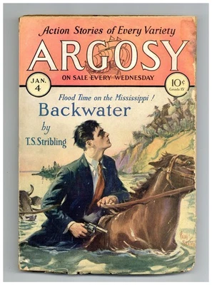 Argosy Part 4: Argosy Weekly Jan 4 1930 Vol. 209 #2 GD+ 2.5 - Image 1 of 3