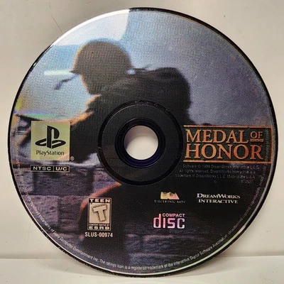 Medal of Honor: Underground (Sony PlayStation 1, 2000) Disk Only - Image 1 of 4