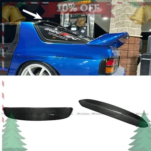 Parte de alerón de ventana de techo trasero de fibra de carbono estilo Forsigt para Mazda RX7 FC3S - Imagen 1 de 9