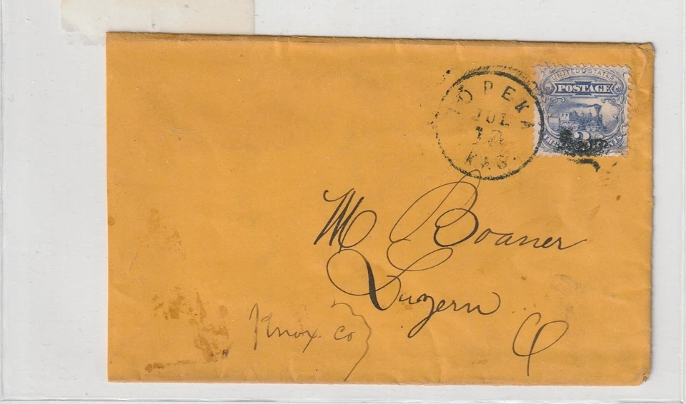 U. S. Scott # 114 on cover - Image 1 of 1