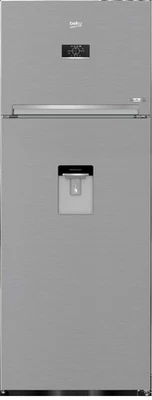 BEKO Frigorifero Doppia Porta Classe E No Frost Metal Look 70cm RDNE455E40DXBN  - Immagine 1 di 4