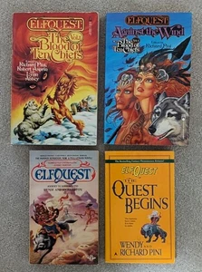Wendy & Richard Pini = ELFQUEST collection = Blood Of Ten Chiefs V. 1 & 4 + more - Picture 1 of 4