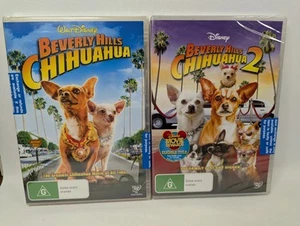 Beverly Hills Chihuahua 1 And 2 DVD | Disney | Region 4 | Free Post - New - Picture 1 of 6