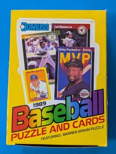 Caja de 36 paquetes de cera y rompecabezas Donruss 1989 - Ken Griffey Jr RC - versión EE. UU. - Imagen 1 de 5
