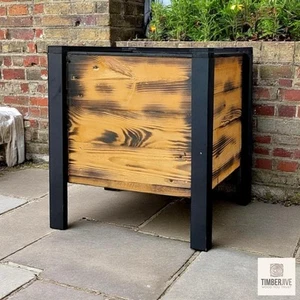 Handmade Raised Garden Planter – Herb Flower Veg Box – Fully Assembled - Medium - Picture 1 of 12