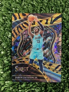 Jaren Jackson Jr. 2023-24 Panini Select Courtside Tiger Stripe SSP Grizzlies - Picture 1 of 8