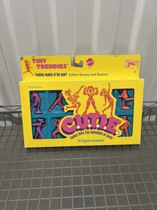 VINTAGE 1986 MATTEL CUTIE Tiny Gym Dollies SET 10 DOLLS NEW - Picture 1 of 4