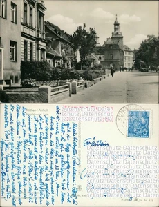 Ansichtskarte Köthen Magdeburger Turm 1957 - Bild 1 von 3