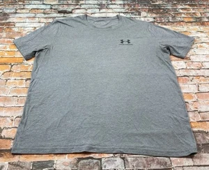 Under Armour Shirt Adult XL Gray Performance Athletic Workout Training Gym Mens - Picture 1 of 11