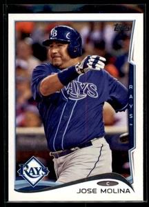 2014 Topps Update Jose Molina #US-6 Tampa Bay Rays - Picture 1 of 2
