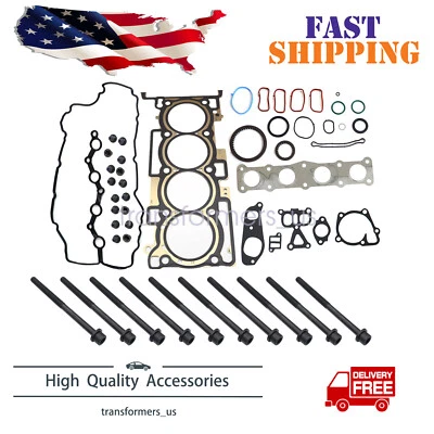 Head Gasket Bolts kit For 2015-20 Hyundai Santa Fe Sorento Sportage Sonata 2.4L - Image 1 of 4