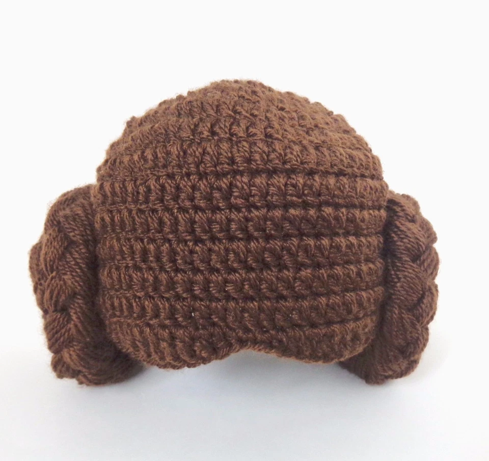 Sombrero Princesa Leia Star War Para Niña Recién Nacida, Bebé a Adulto - Star Wars Halloween Foto 1 de 1