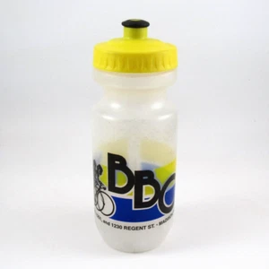 BBC Specialized clear / yellow bicycle water bottle - Picture 1 of 15
