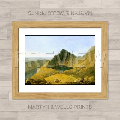 Impresión enmarcada Richard Wilson: Cader Idris. 400mm x 325mm. Papel lienzo texturizado. Foto 1 de 4