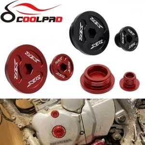 Crankcase Cover Straight Screw Plug Cap For HONDA XR650L XR 400R XR650R/600R - Picture 1 of 12