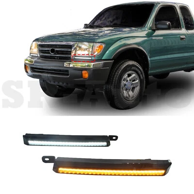 Luz de circulación diurna LED DRL intermitente para Toyota Tacoma 1998-2000 Foto 1 de 4