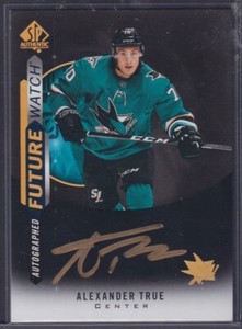 ALEXANDER TRUE - 2020 SP Authentic Future Watch Auto BLACK #187