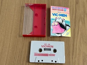 VIC 20 Bug-Byte VIC-MEN Cassette - Ultra Rare & Working -👽👾Retro Gift Idea👾👽 - Afbeelding 1 van 24