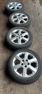 ⭐️ Vauxhall Astra MK4 G 16" Inch Alloy Wheels With 2 Tyres Coupe SRI Z22SE ⭐️