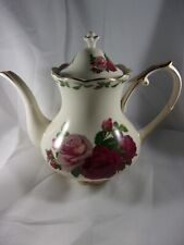 Burton & Burton Floral Rose Teapot 
