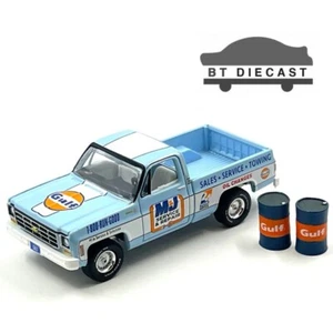 JOHNNY LIGHTNING NEW YORK TOY FAIR 1978 CHEVROLET C10 GULF 1/64 2 BARRELS CP8055 - Picture 1 of 2