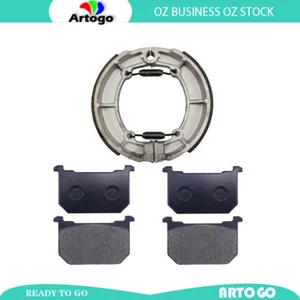 Motorcycle Front+Rear Brake Pads For Kawasaki Z 550 C1/C2 LTD 1982 1983 1984 - Picture 1 of 3