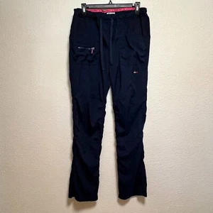 Koi lite Scrub Pants Mechanical Stretch Slim Fit Blue Size S Tall - Picture 1 of 10