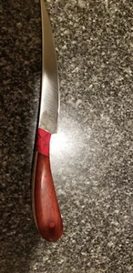 5 Inch 440c Stainless Steel Boning/fillet knife With A Red Jasper and... - Picture 1 of 4