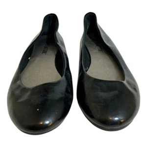 Lower East Side Black Flats Slip On Round Toe Career Shoes Women Size 7 1/2 - Picture 1 of 9