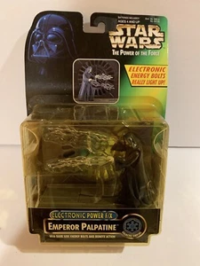 ELECTRONIC F/X EMPEROR PALPATINE POTF Star Wars 3.75" 1997 Power of the Force - Picture 1 of 5