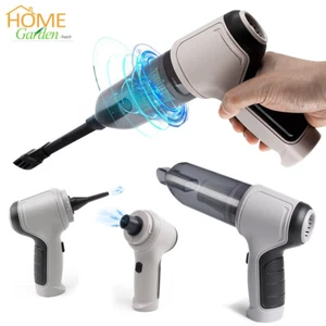 Portable Cordless Handheld Vacuum Cleaner Car Home Wireless Wet Dry Air Duster - Picture 1 of 10