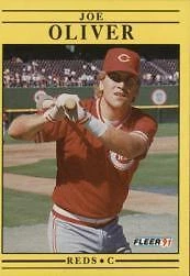 1991 Fleer #75 Joe Oliver - NM - Image 1 of 2