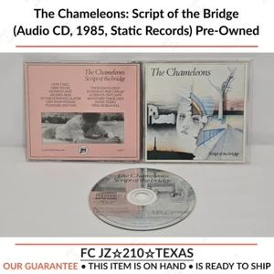 The Chameleons: Script of the Bridge (Audio CD, 1985, Static Records) Pre-Owned - Imagen 1 de 9