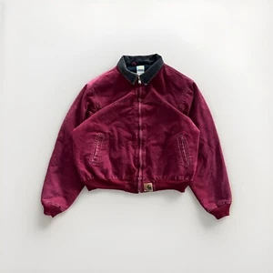 Vintage Carhartt Red Union made Canvas Jacket XL - Picture 1 of 8