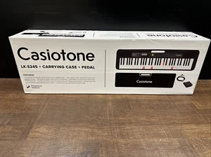 Casio Casiotone LK-S245 Keyboard with illuminated Keys Includes Case & Pedal - Picture 1 of 8