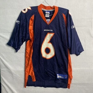 Reebok Men’s Denver Broncos #6 Jay Cutler NFL Football Jersey Men's Size Large - Picture 1 of 16