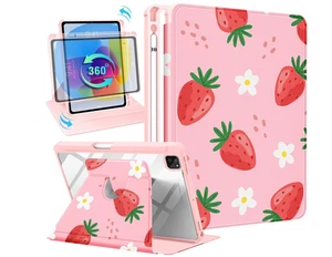 Kidcube for iPad Air 13 Inch Case w/ 360 Rotating Stand M3 2025/M2 2024 - Picture 1 of 1