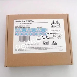 Mellanox MCX455A-ECAT ConnectX-4 VPI EDR IB 100GbE 1-Port Network Card - Afbeelding 1 van 3