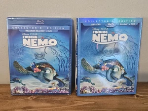Disney Pixar Finding Nemo Blu-ray DVD 3-Disc Collector's Edition+ Sleeve - Picture 1 of 6
