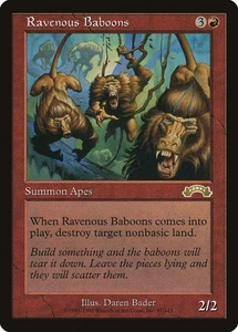 MTG - Ravenous Baboons - Exodus - Magic the Gathering - Picture 1 of 1